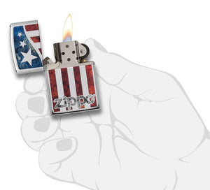 Zippo US Flag
