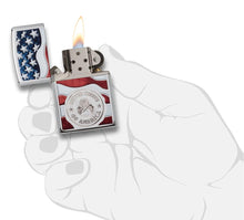 Load image into Gallery viewer, American Stamp on Flag
