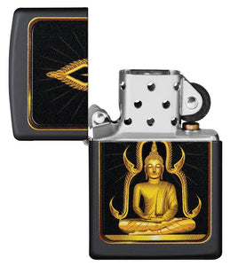 Black Matte Buddha