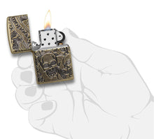 Load image into Gallery viewer, Armor&lt;sup&gt;®&lt;/sup&gt; Freedom Skull Antique Brass
