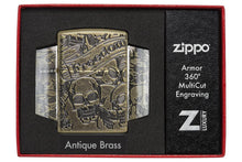 Load image into Gallery viewer, Armor&lt;sup&gt;®&lt;/sup&gt; Freedom Skull Antique Brass
