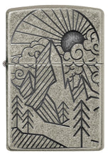 Load image into Gallery viewer, Armor® Antique Silver Mountain Design
