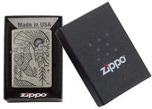 Load image into Gallery viewer, Armor® Antique Silver Mountain Design
