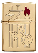 Load image into Gallery viewer, Armor&lt;sup&gt;®&lt;/sup&gt; High Polished Brass Abstract Logo
