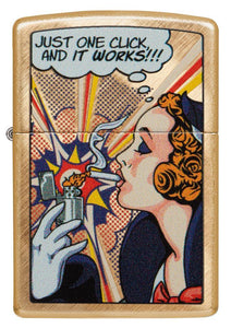 Brass Windy Pop Art Design